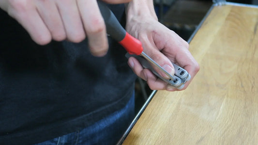 How to apply loctite on butterfly knife and balisong