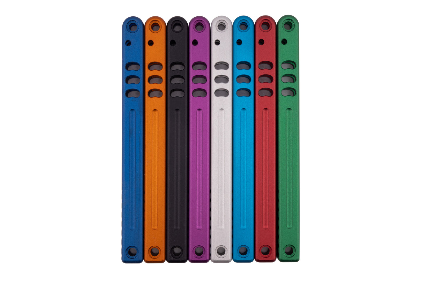 blemished mako v5 handle stack next to each other