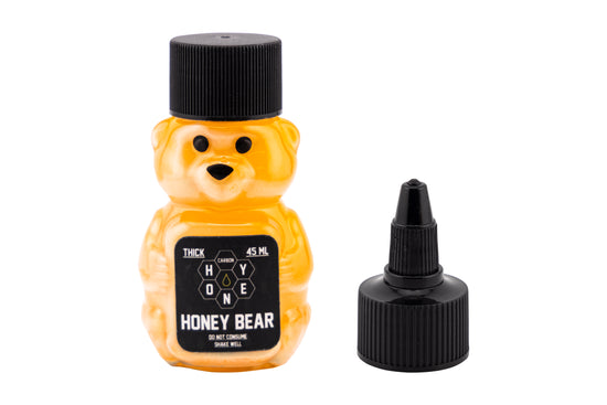 Carbon Honey Bear with Cap 
