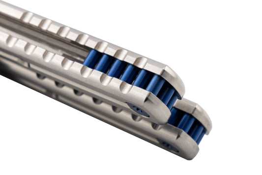 Satin Titanium Krake Raken Handles Pins