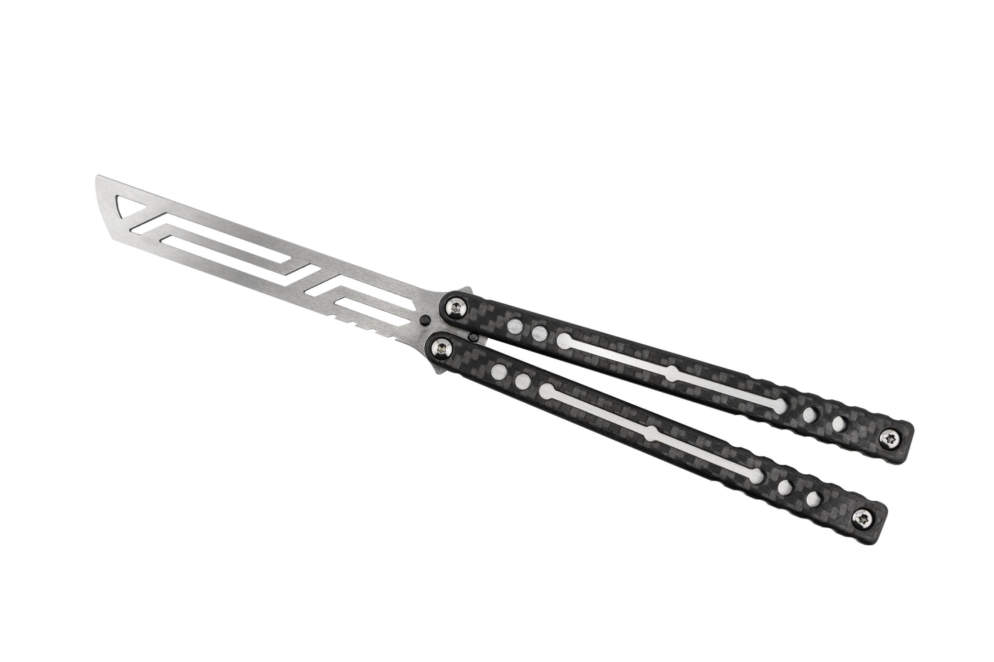 Silver Carbon Fiber Nautilus In Open Position