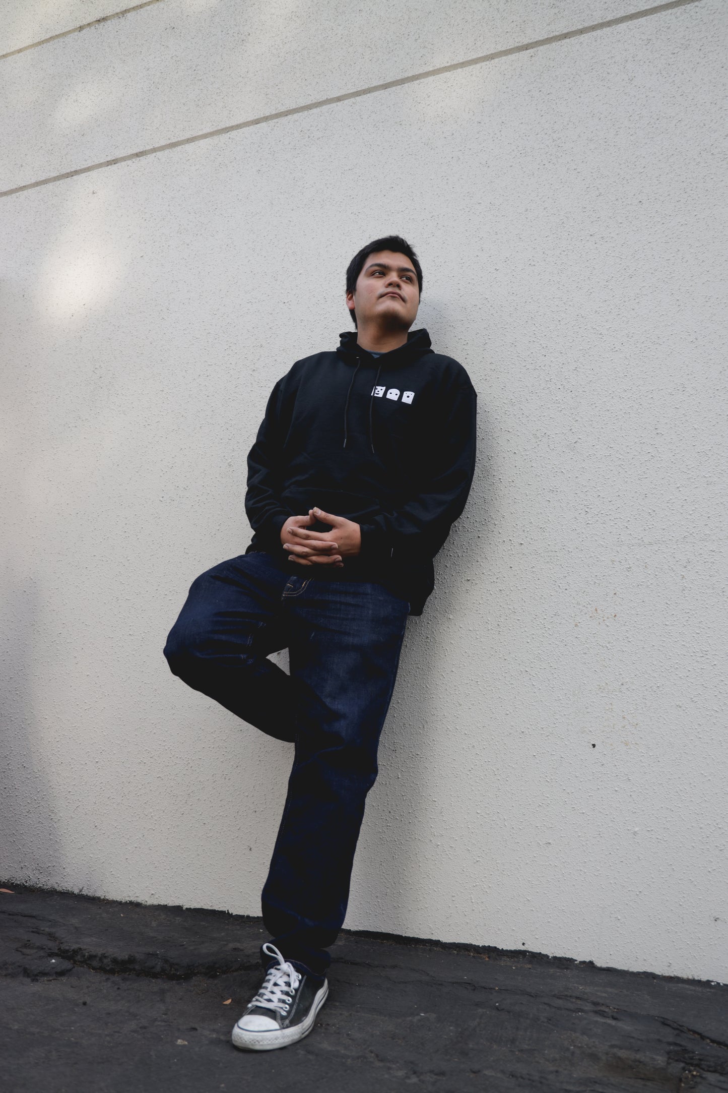 Squiddy Squad Embroidered Champion Brand Hoodie