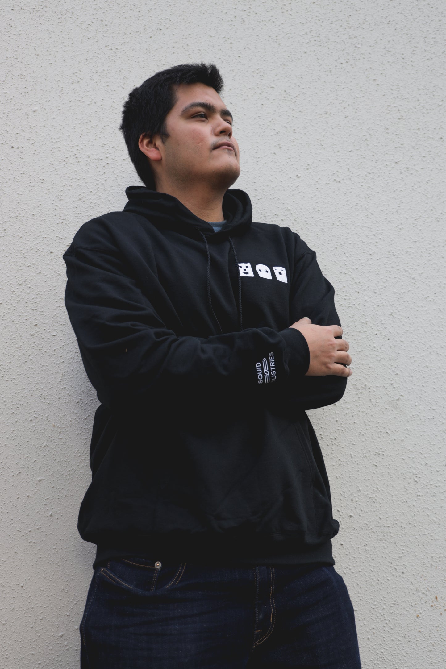 Squiddy Squad Embroidered Champion Brand Hoodie