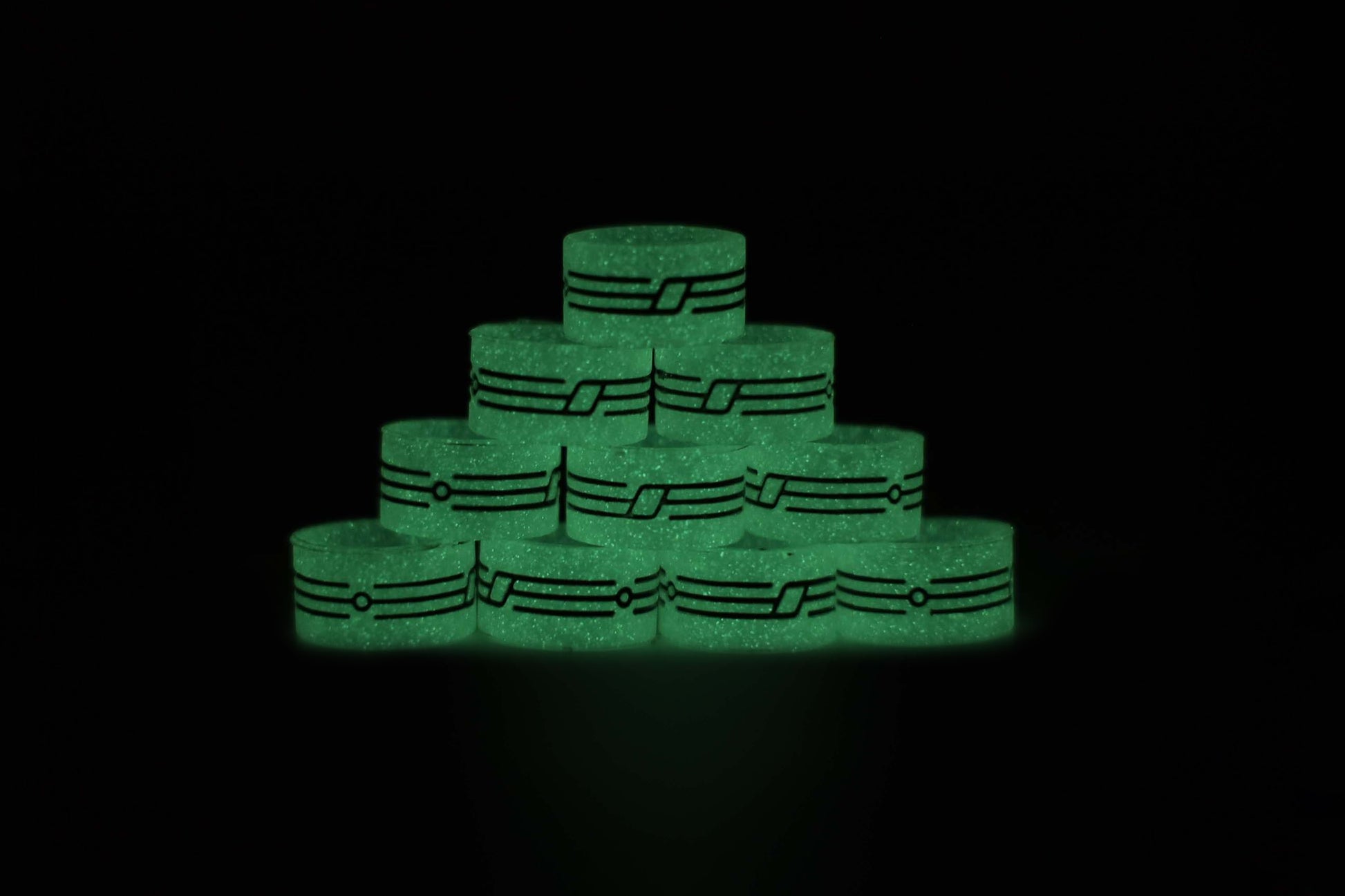 glow in the dark Bite handle indicator balisong butterfly knife trainers