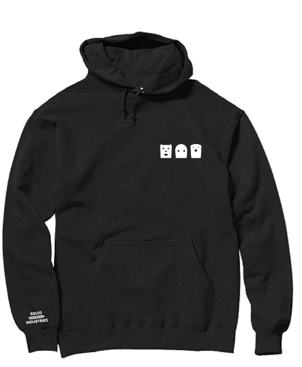 Squiddy Squad Embroidered Champion Brand Hoodie