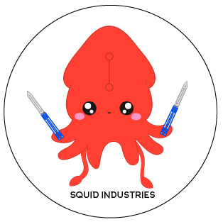 Squiddly the Kawaii Squid Sticker | Squid Industries
