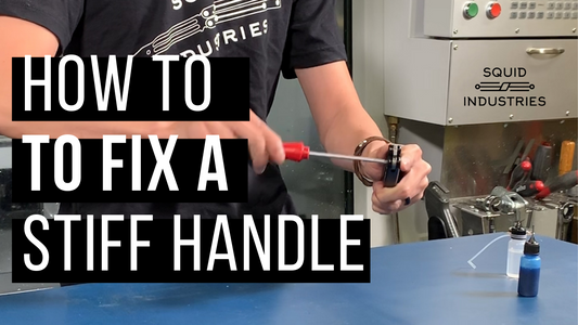 How to Fix Stiff Handles Butterfly Knife Balisong Maintenance