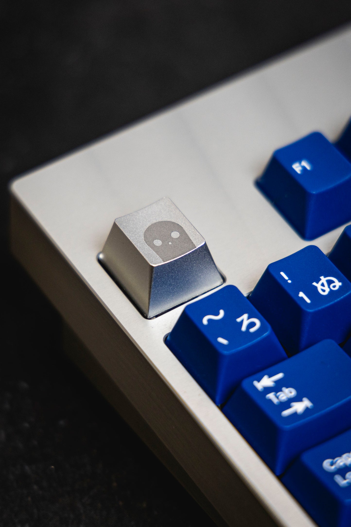 Squid Industries Keycap silver squiddy 