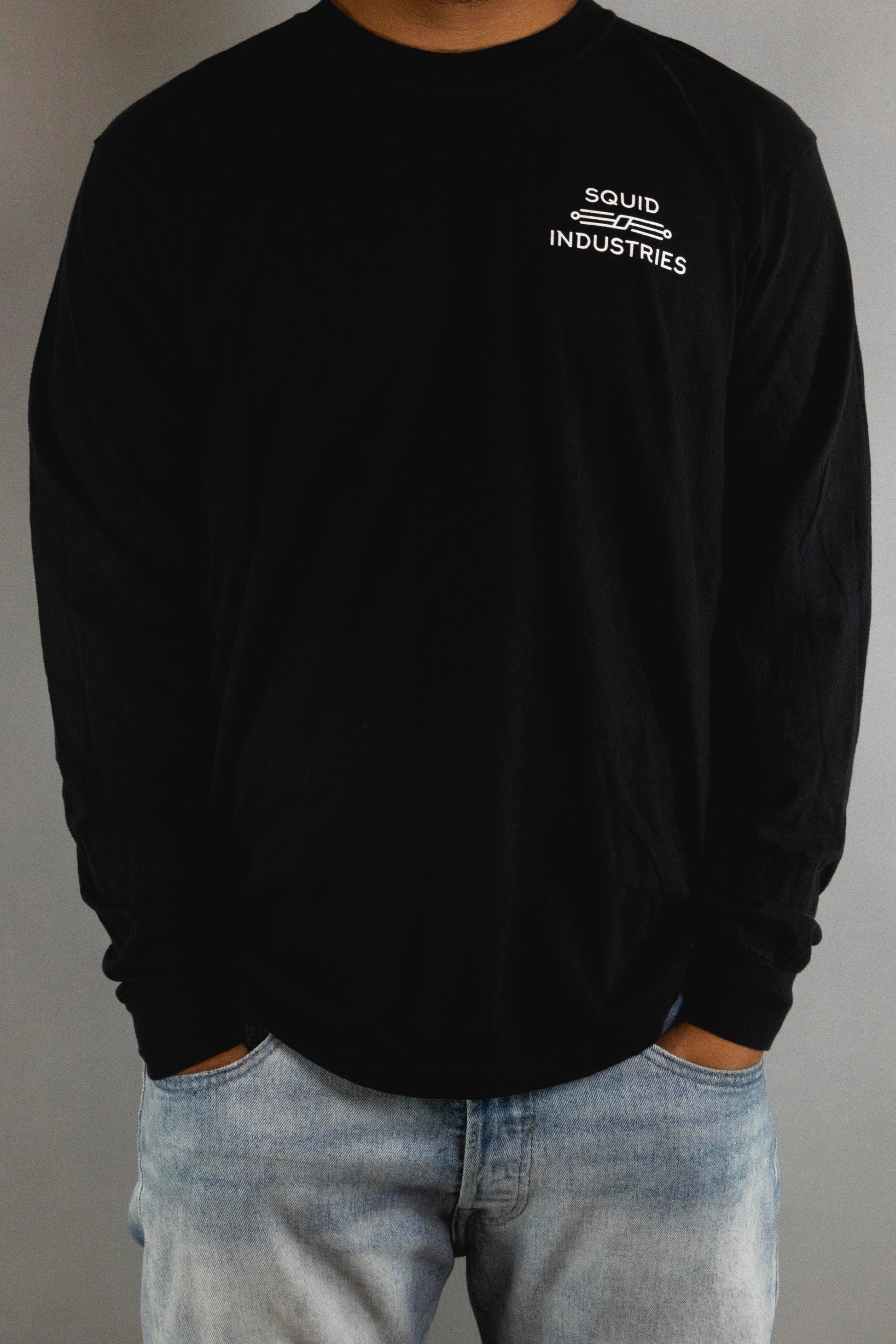 squid industries flipping squid long tee shirt