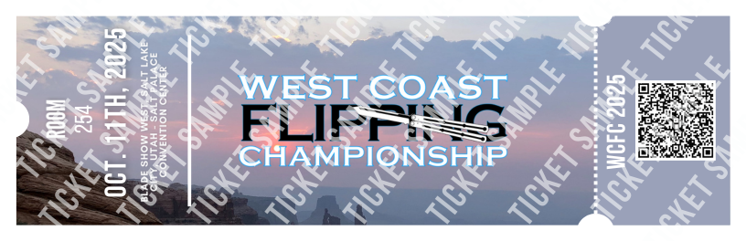 WCFC 2025 Competitor Ticket