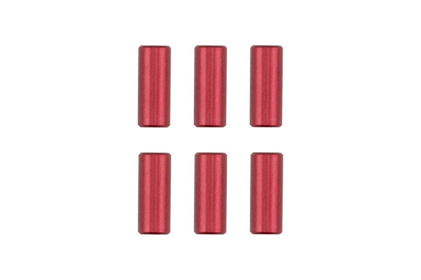 Red Aluminum Weight Pins