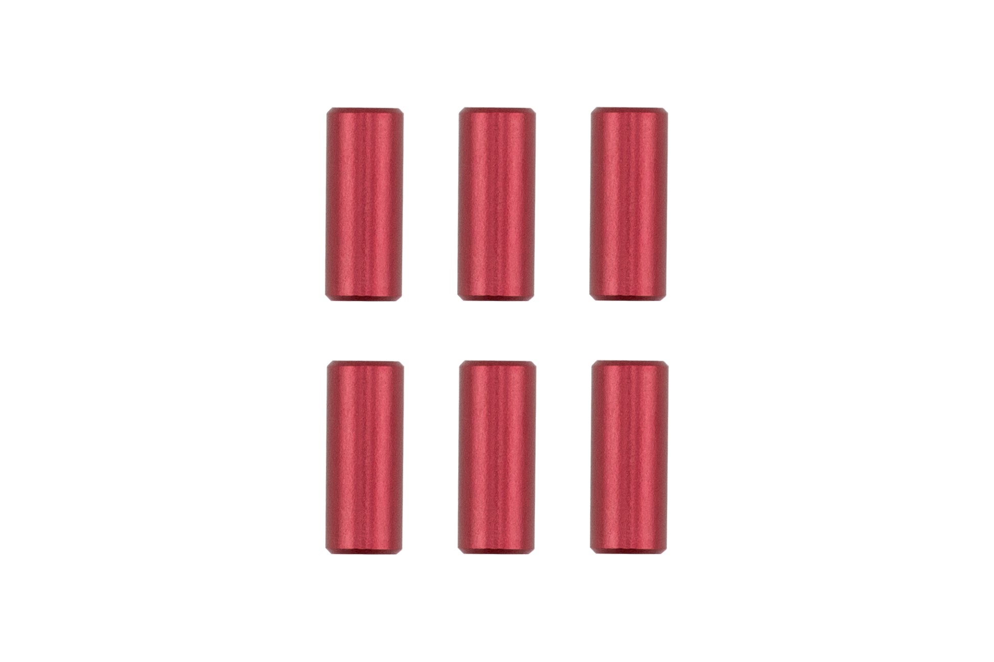 Red Aluminum Weight Pins