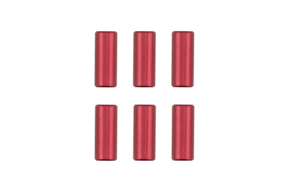 Red Aluminum Weight Pins