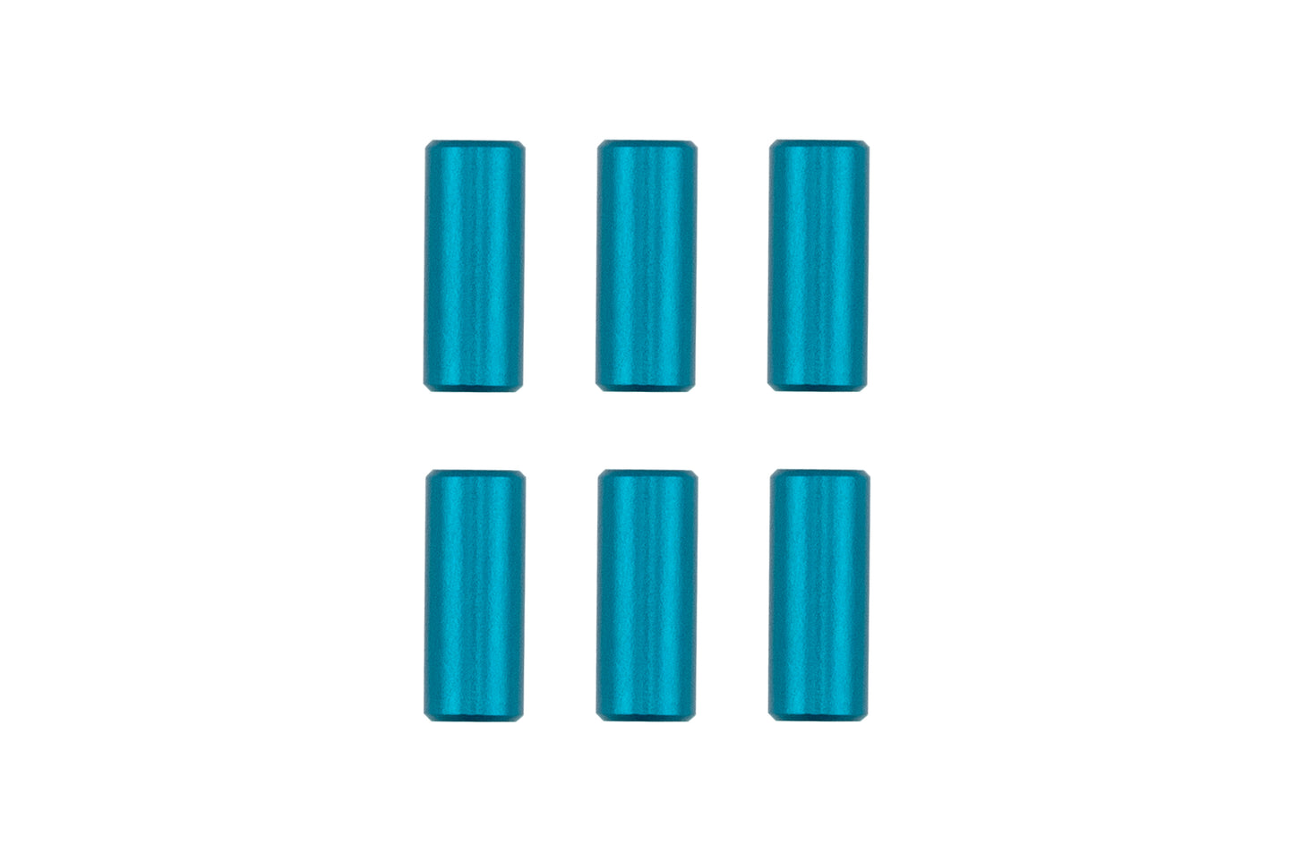 Teal Aluminum Weight Pins