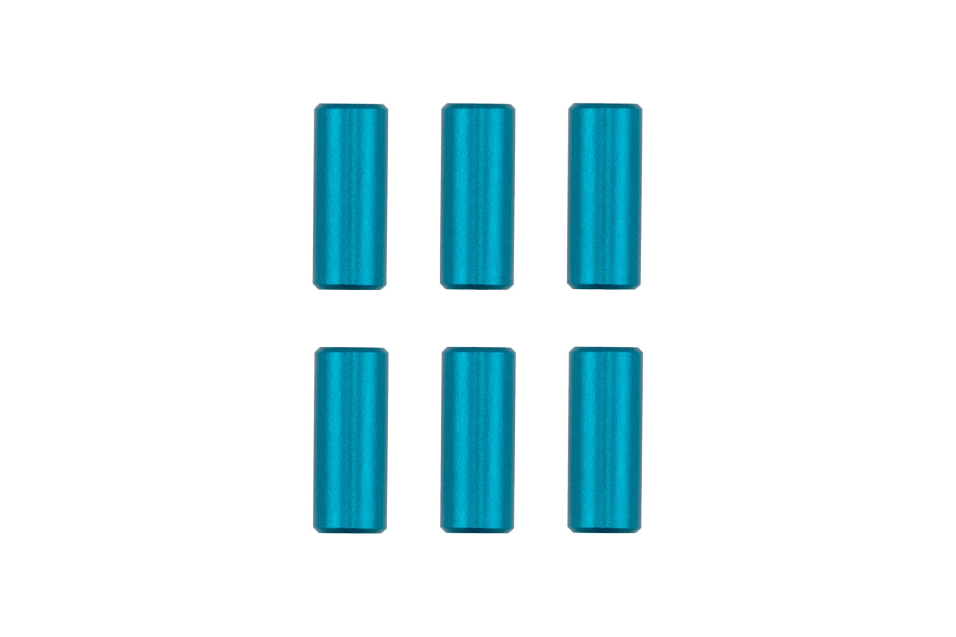 Teal Aluminum Weight Pins