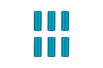 Teal Aluminum Weight Pins