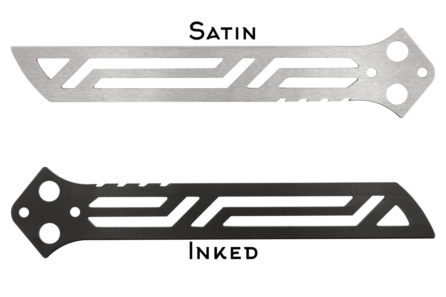 build your own nautilus satin vs inked blade
