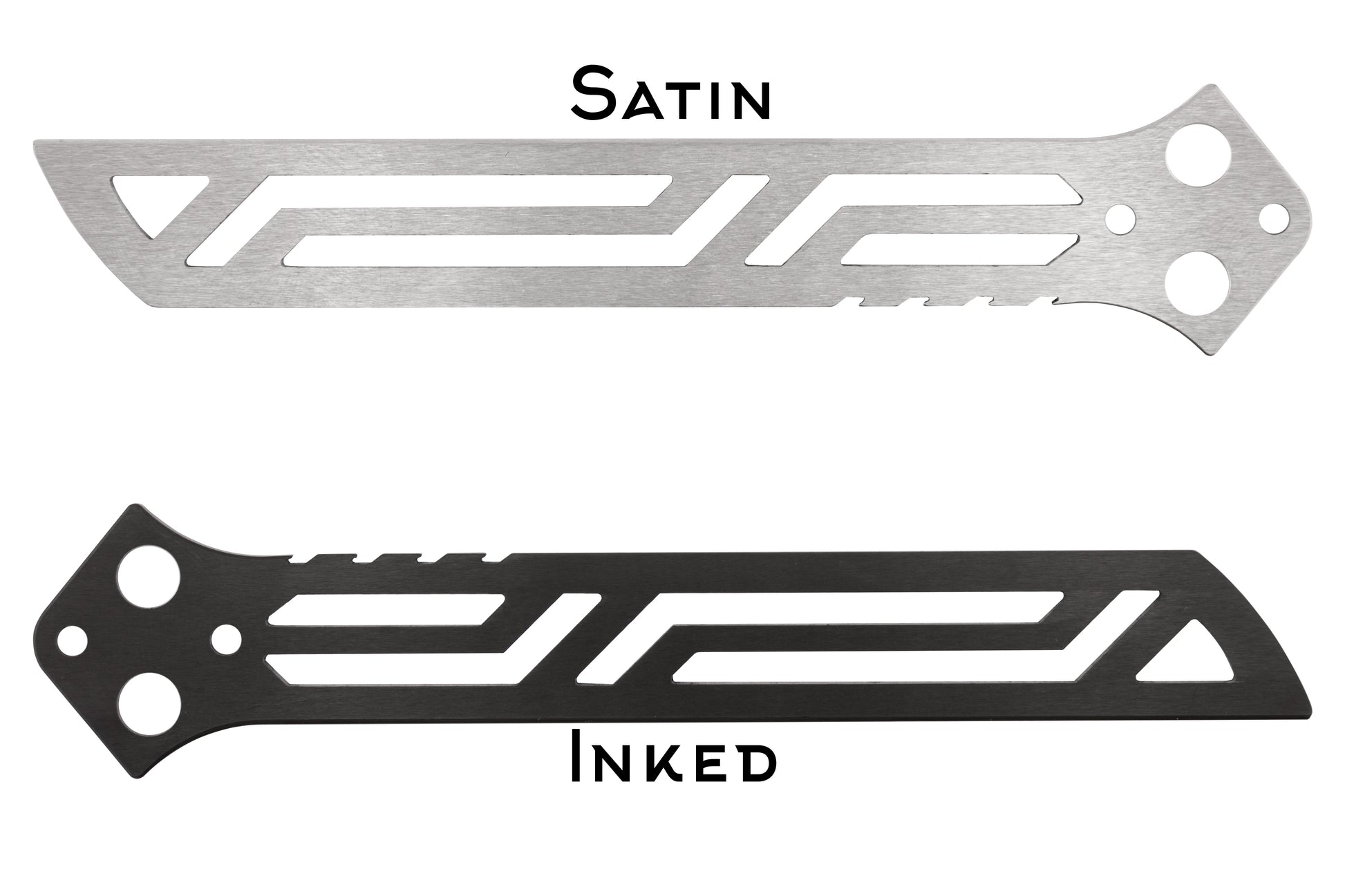build your own nautilus satin vs inked blade