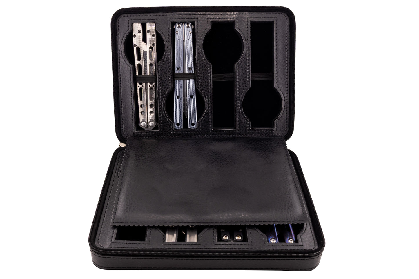 Balisong Case Close Up Shot Open