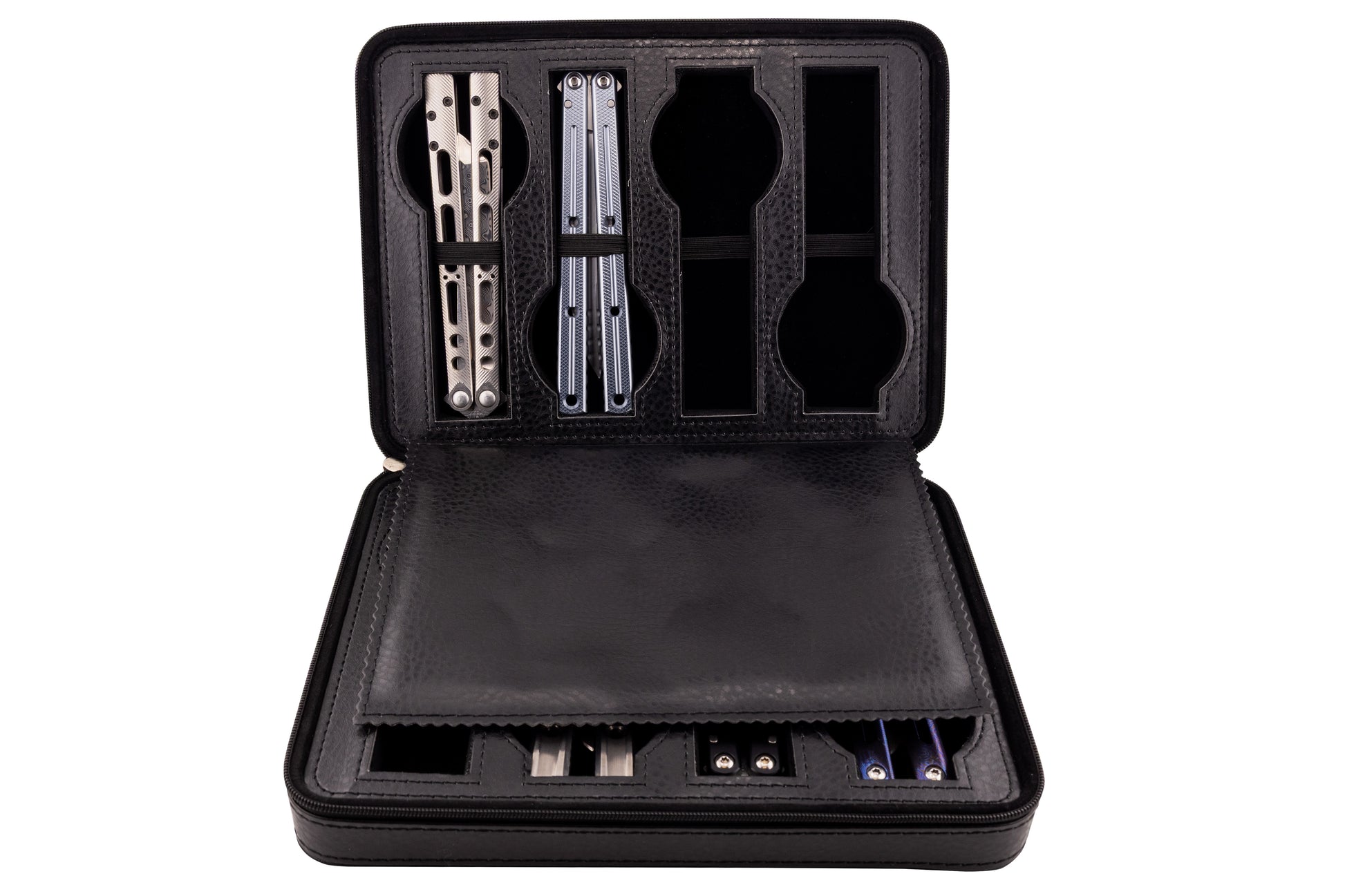 Balisong Case Close Up Shot Open