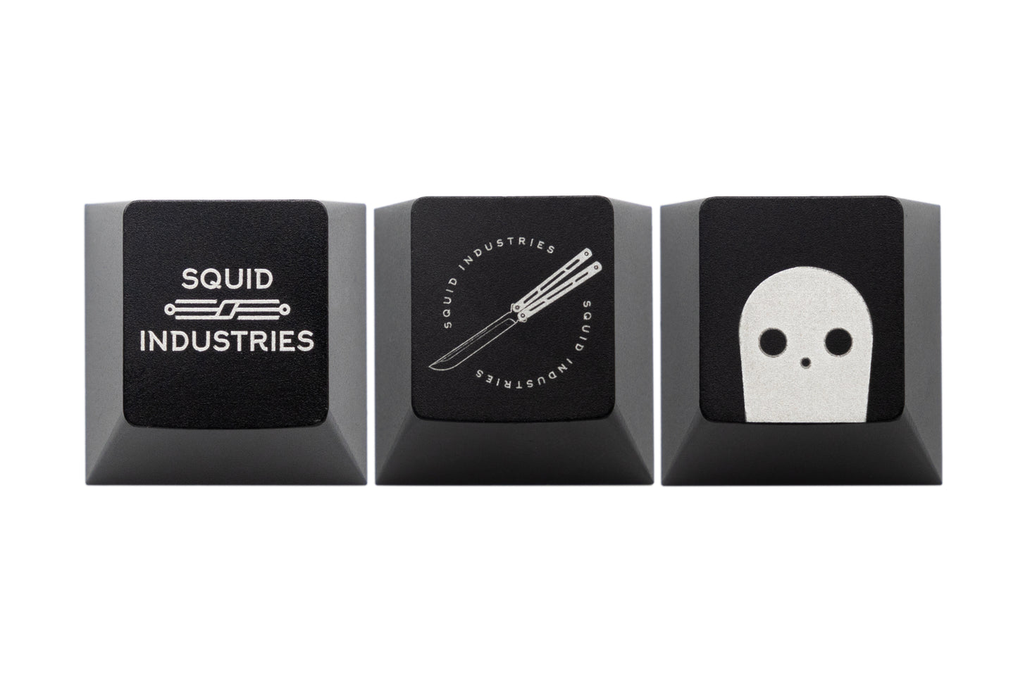 Squid Industries Keycap black pack