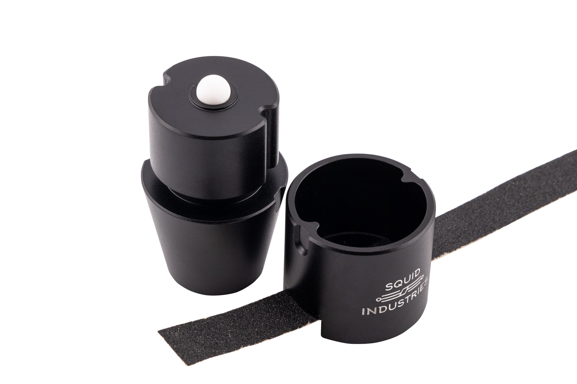 Bushing Buddy With Part Seperated, with sand paper inserted