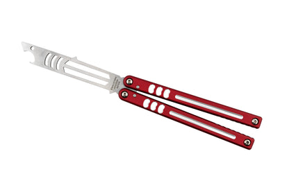 Dual Tone Red Mako V5 In Open Position