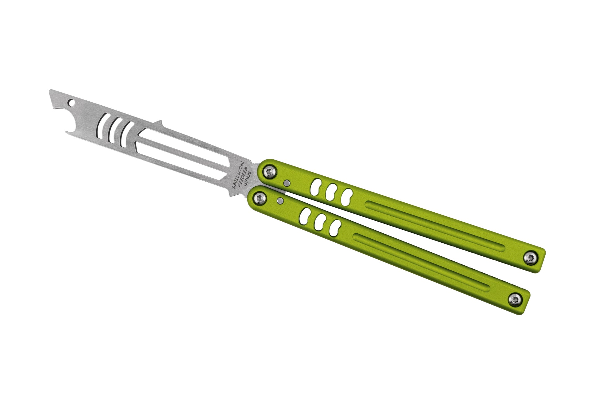 Electric Lime Mako V5 Open Position White Background 
