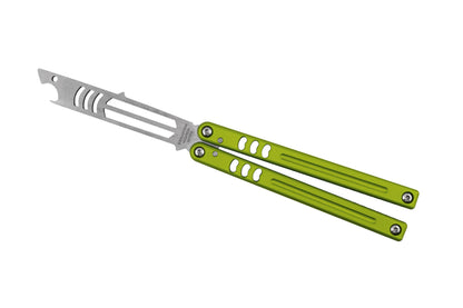 Electric Lime Mako V5 Open Position White Background 