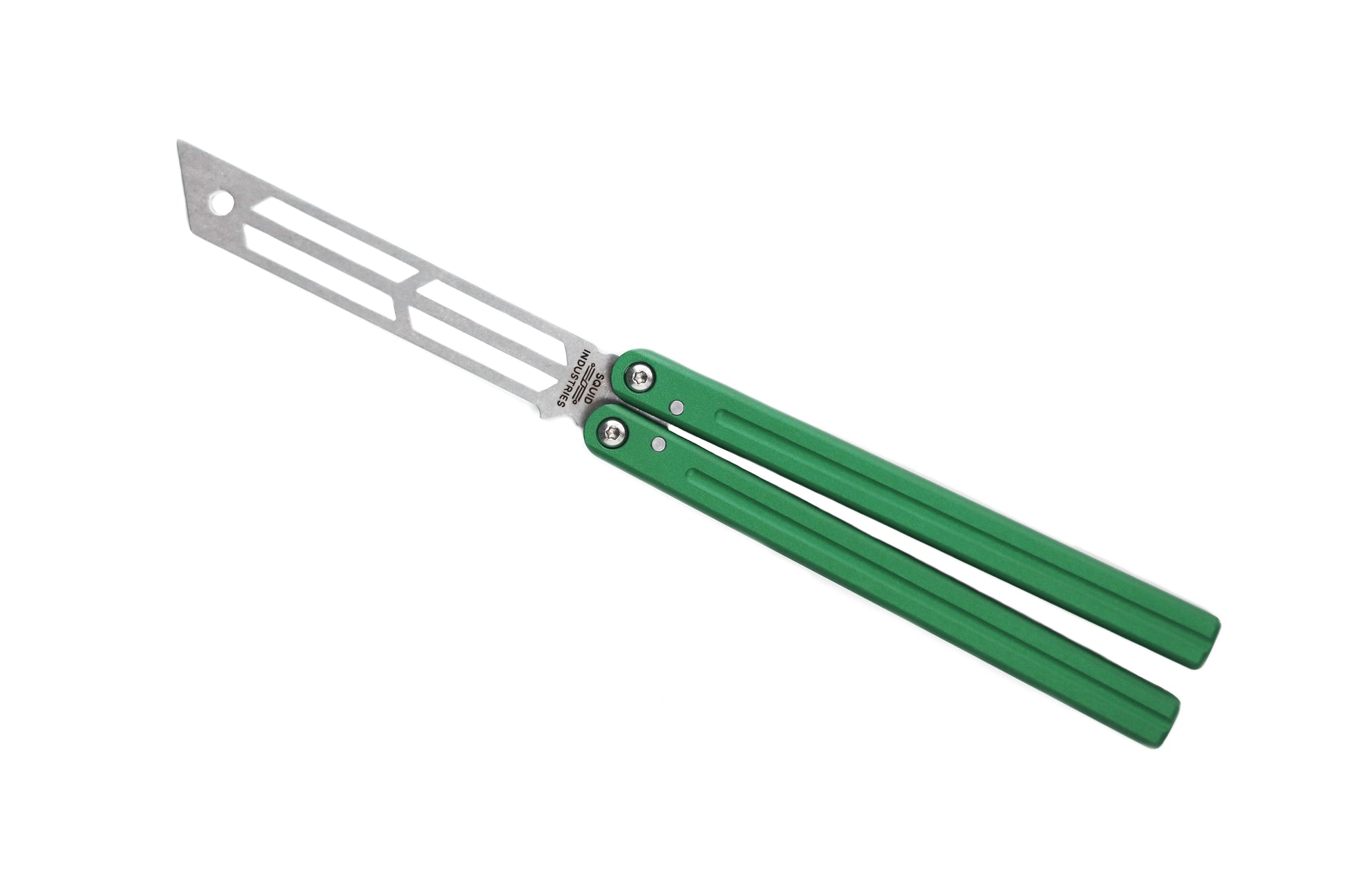 Green Triton V2 Clearance Blemished Balisong Butterfly Knife Trainer