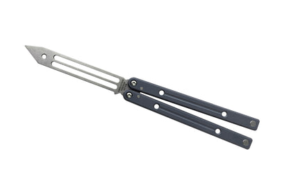 Gunmetal Clearance Blemished Squidtrainer V4 Balisong Butterfly Knife Trainer 