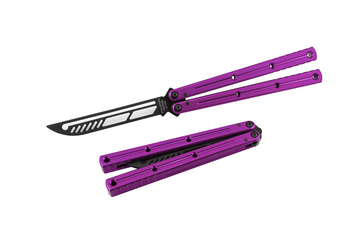 Inked Purple Krake Raken Trainer V2.75 Side By Side White Background