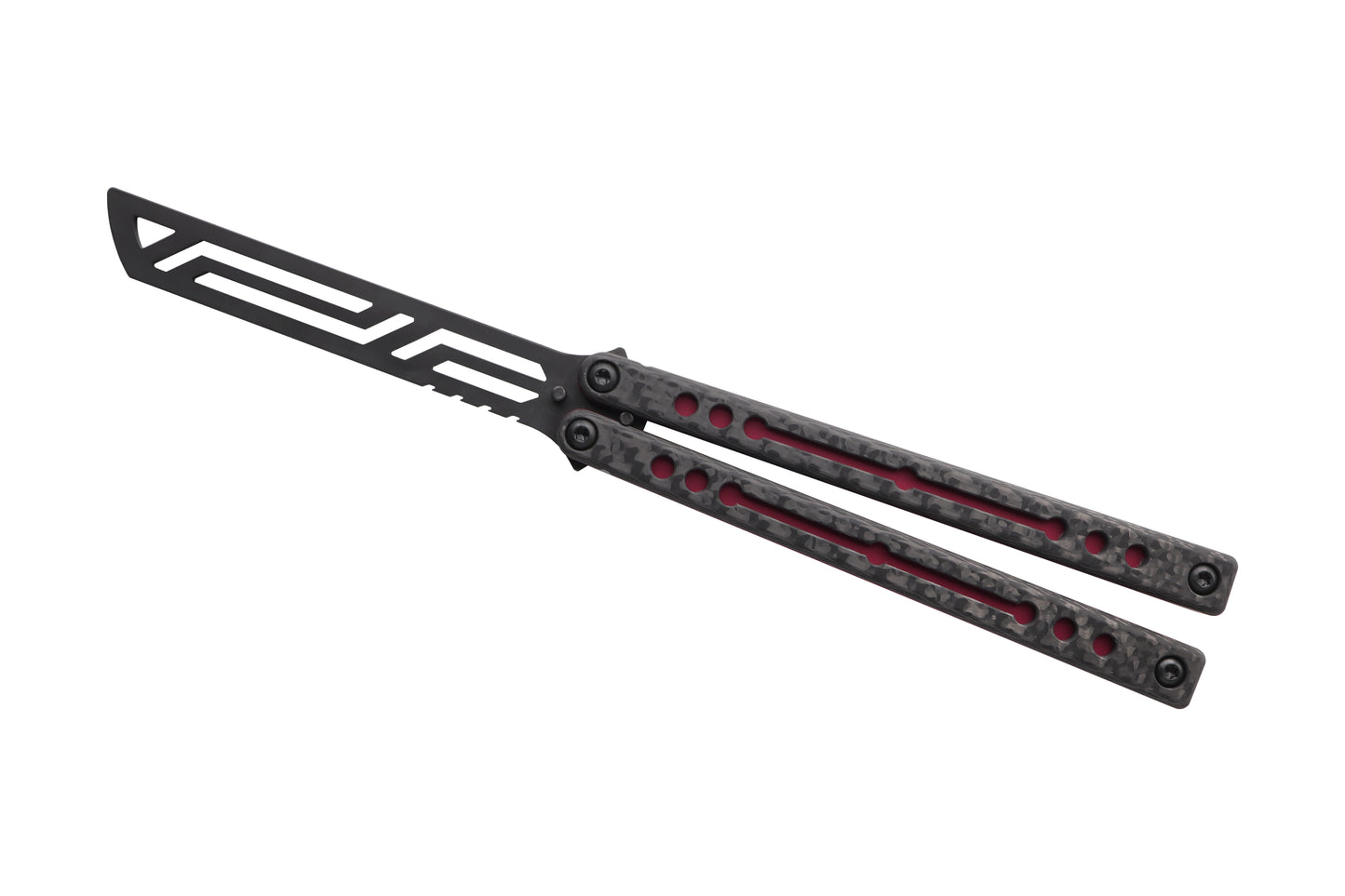 Inked Carbon Red In Open Position