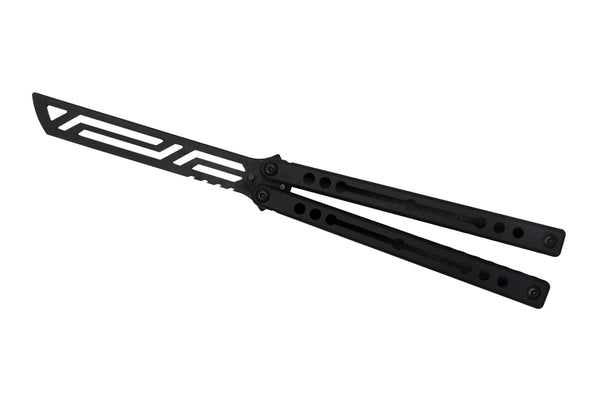 Squid industries Nautilusウィンターエディション紫 Squid Industries Nautilus Balisong Trainer V2 Winter - BHQ