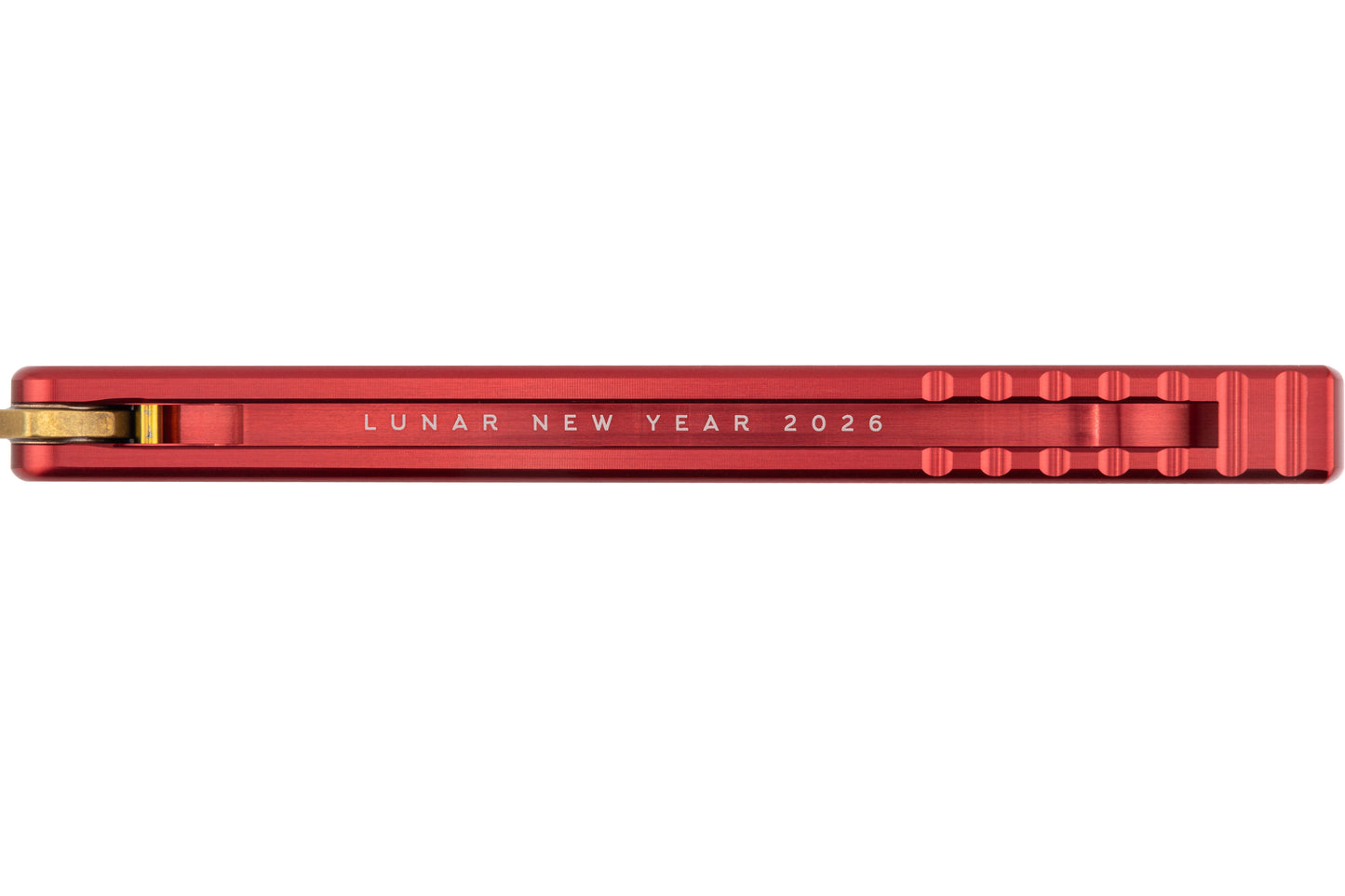 lunar new year krake raken handle show engraved lunar new year 2026 text on white background 