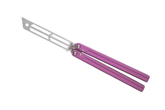 Pink Triton V2 Balisong Butterfly Knife Trainer