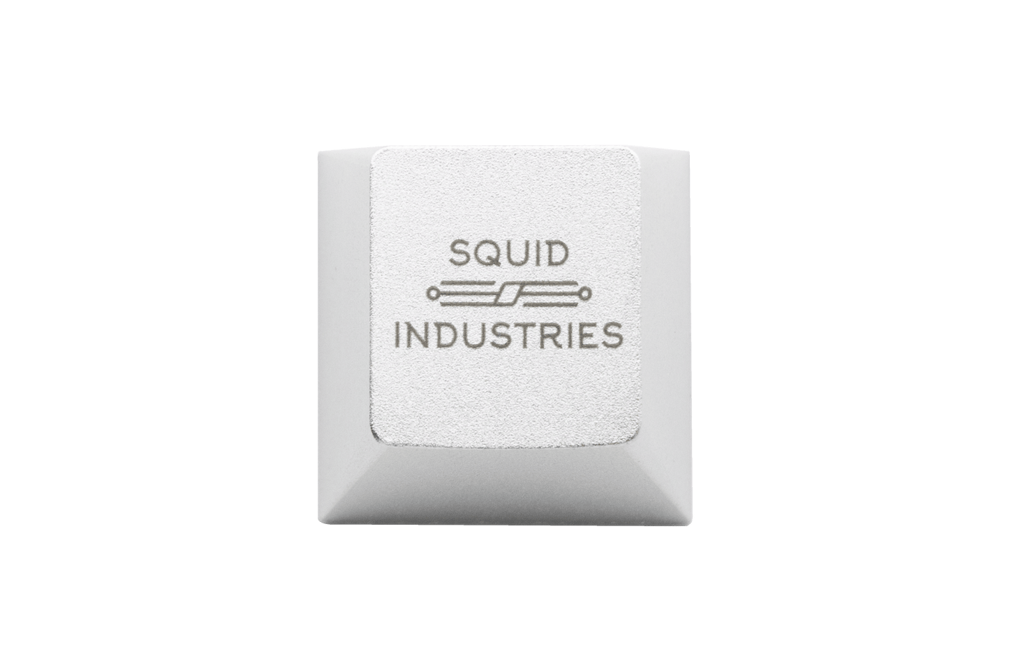Squid Industries Keycap silver logo