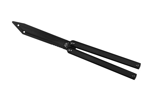 Black Squiddy-ALT Black HW Opened Position White Background