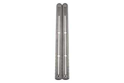 Stonewash Titanium Krake Raken Handles vertical view on white background