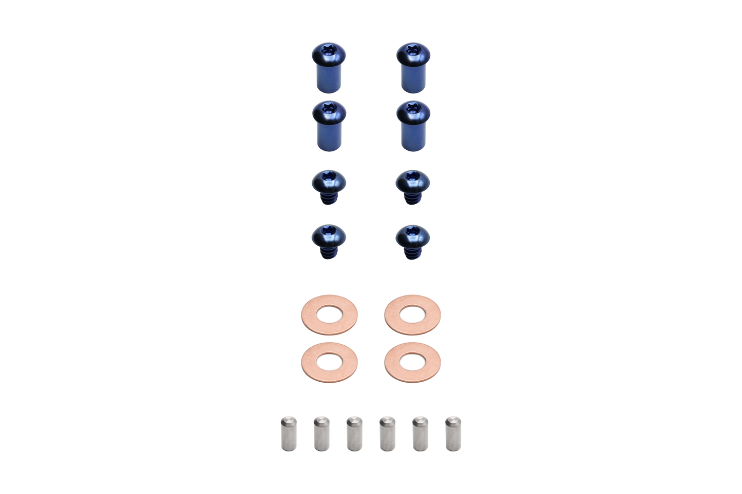 blue titanium Tsunami Hardware Kittitanium Tsunami Hardware Kit