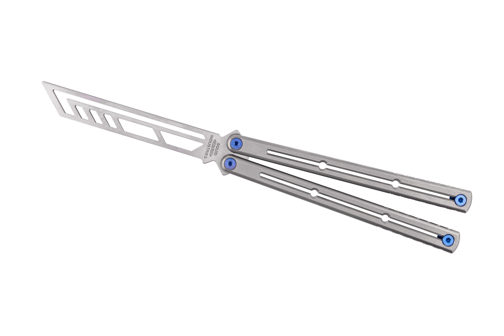 Zirblast Blue Hardware Krake Raken Open Position White Background