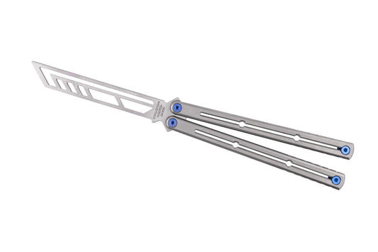 Zirblast Blue Hardware Krake Raken Open Position White Background