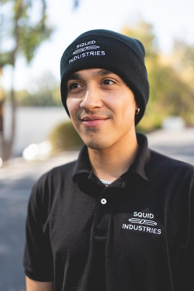Squid Industries Embroidered Beanie