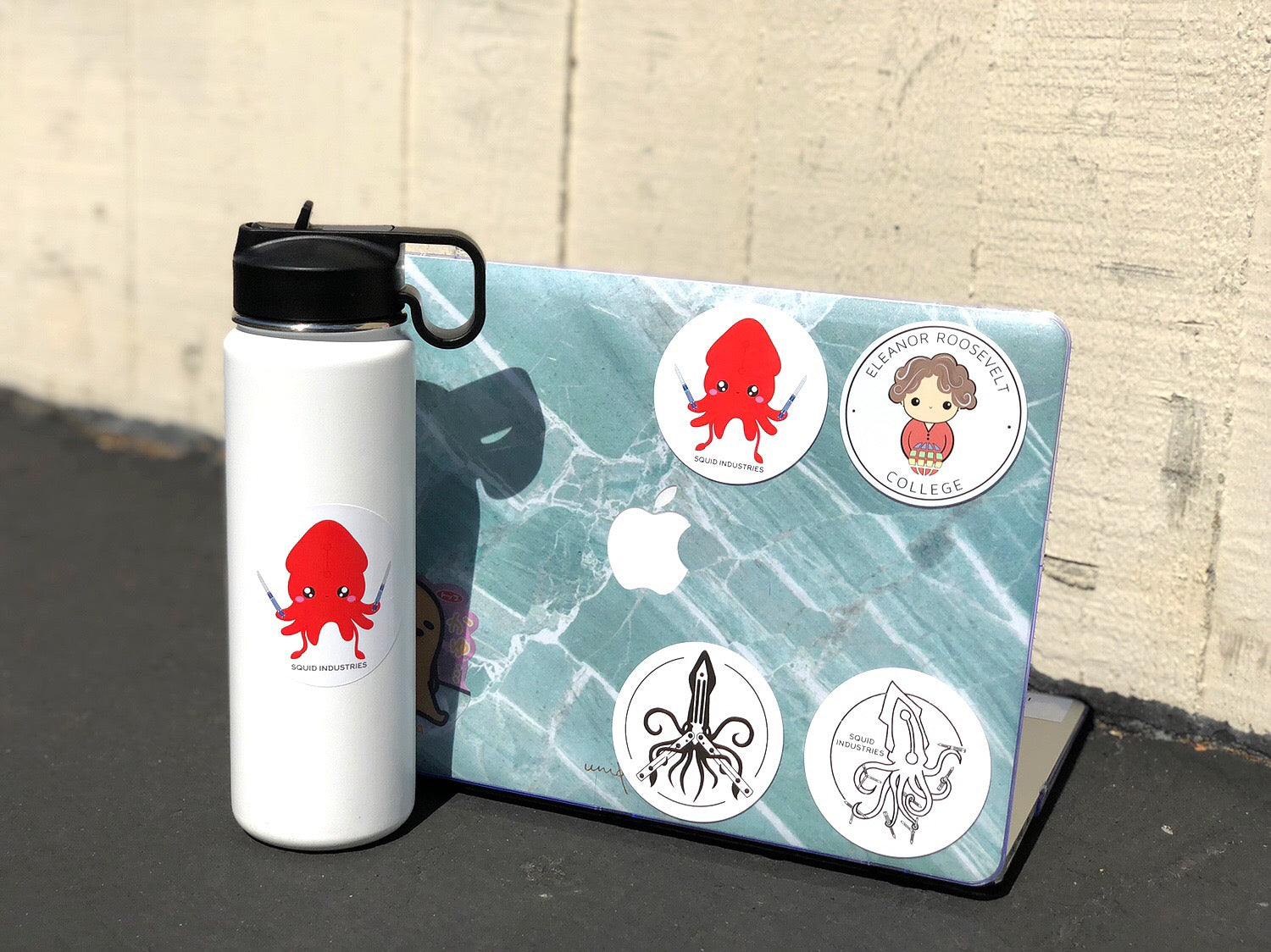 Squiddly the Kawaii Squid Sticker | Squid Industries