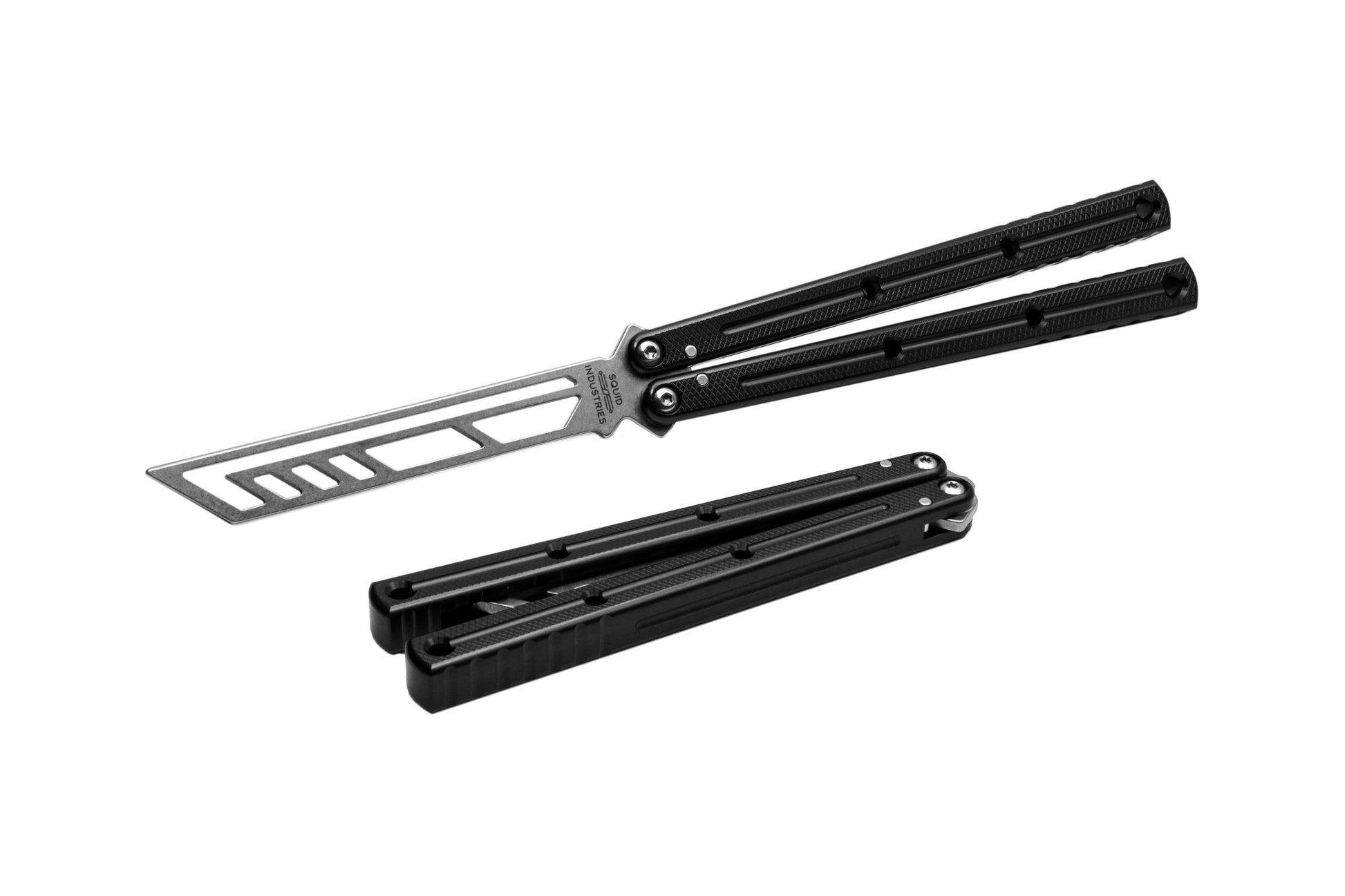 black krake raken v3 butterfly knife trainer balisong