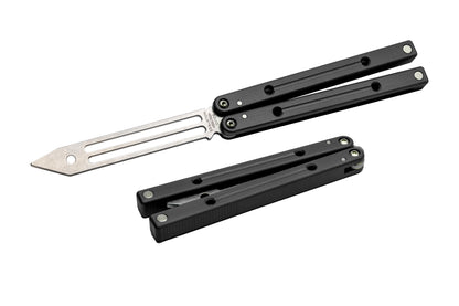 black squidtrainer butterfly knife trainer balisong 