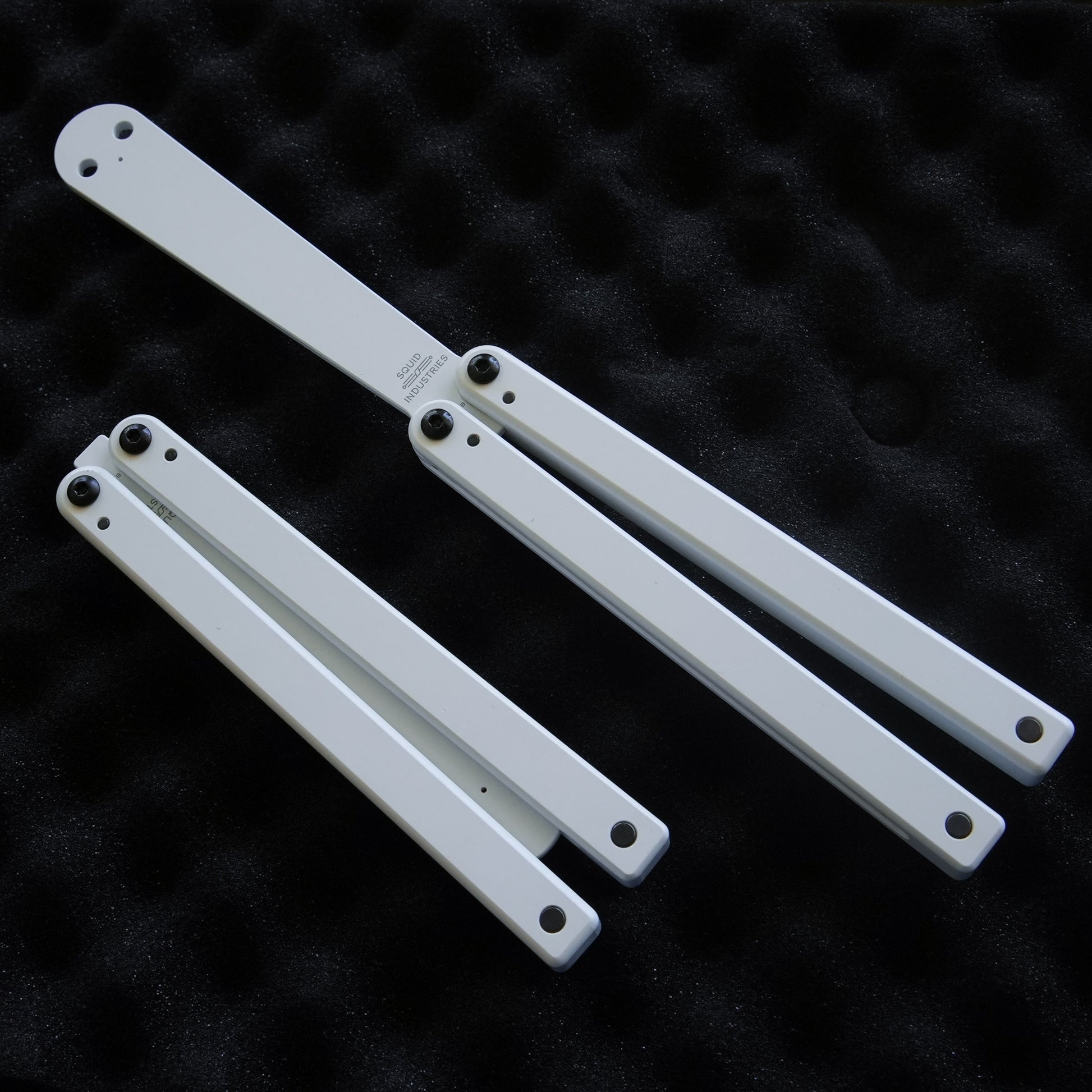 Squiddy Balisong Trainer TSA Friendly Plastic Fidget Toy