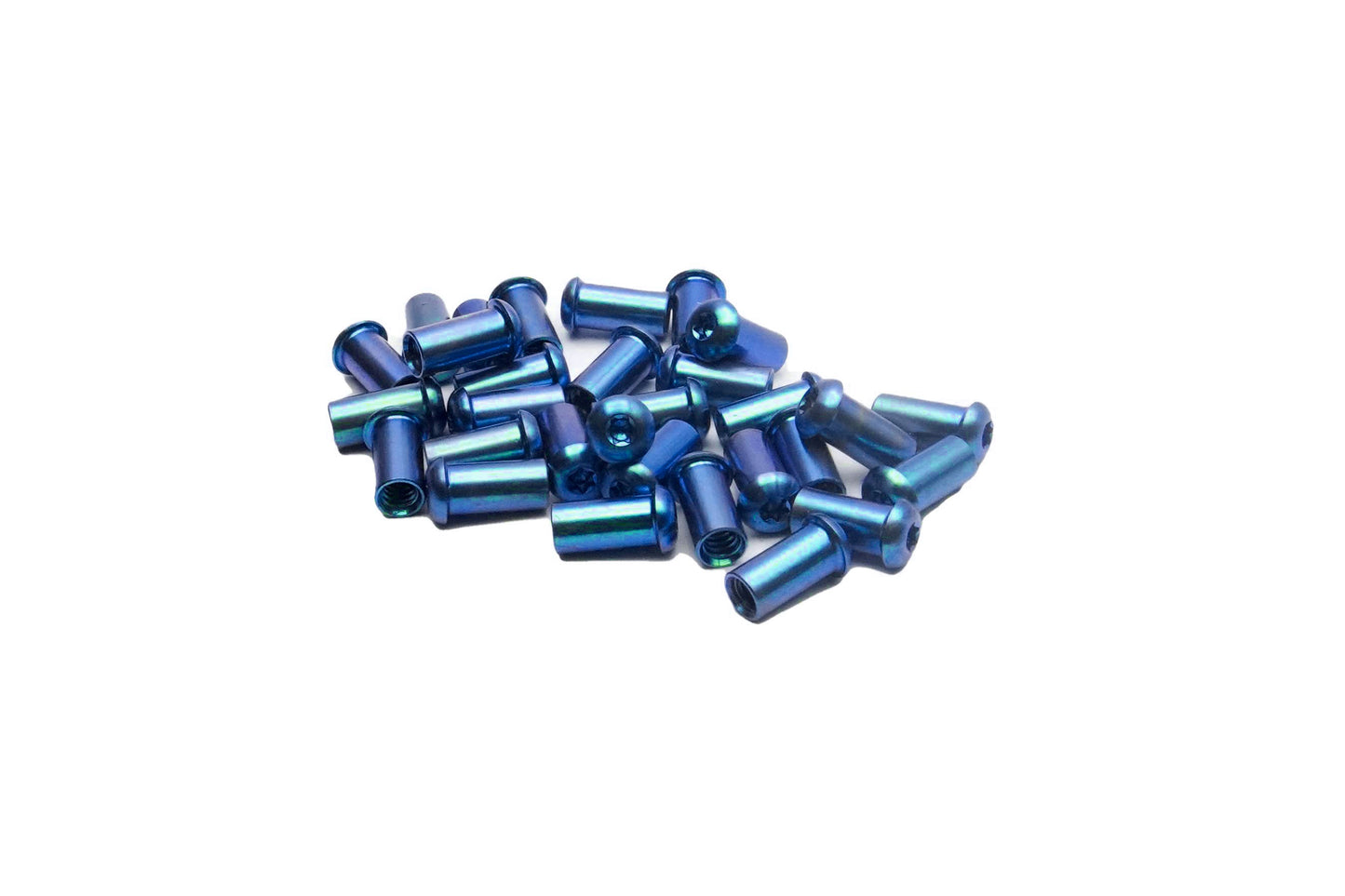 blue titanium pivots