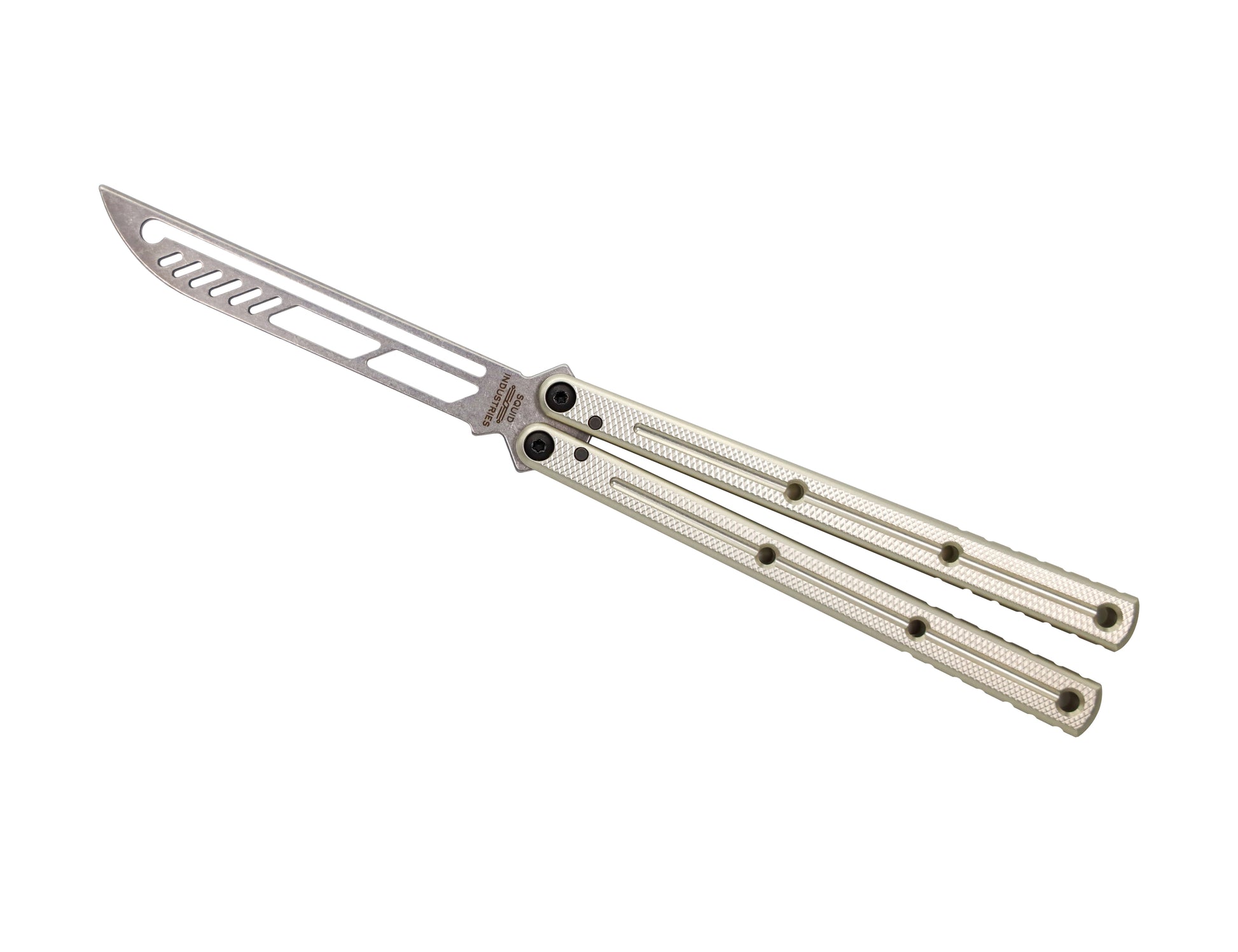 Silver Krake Raken Butterfly Knife Trainer