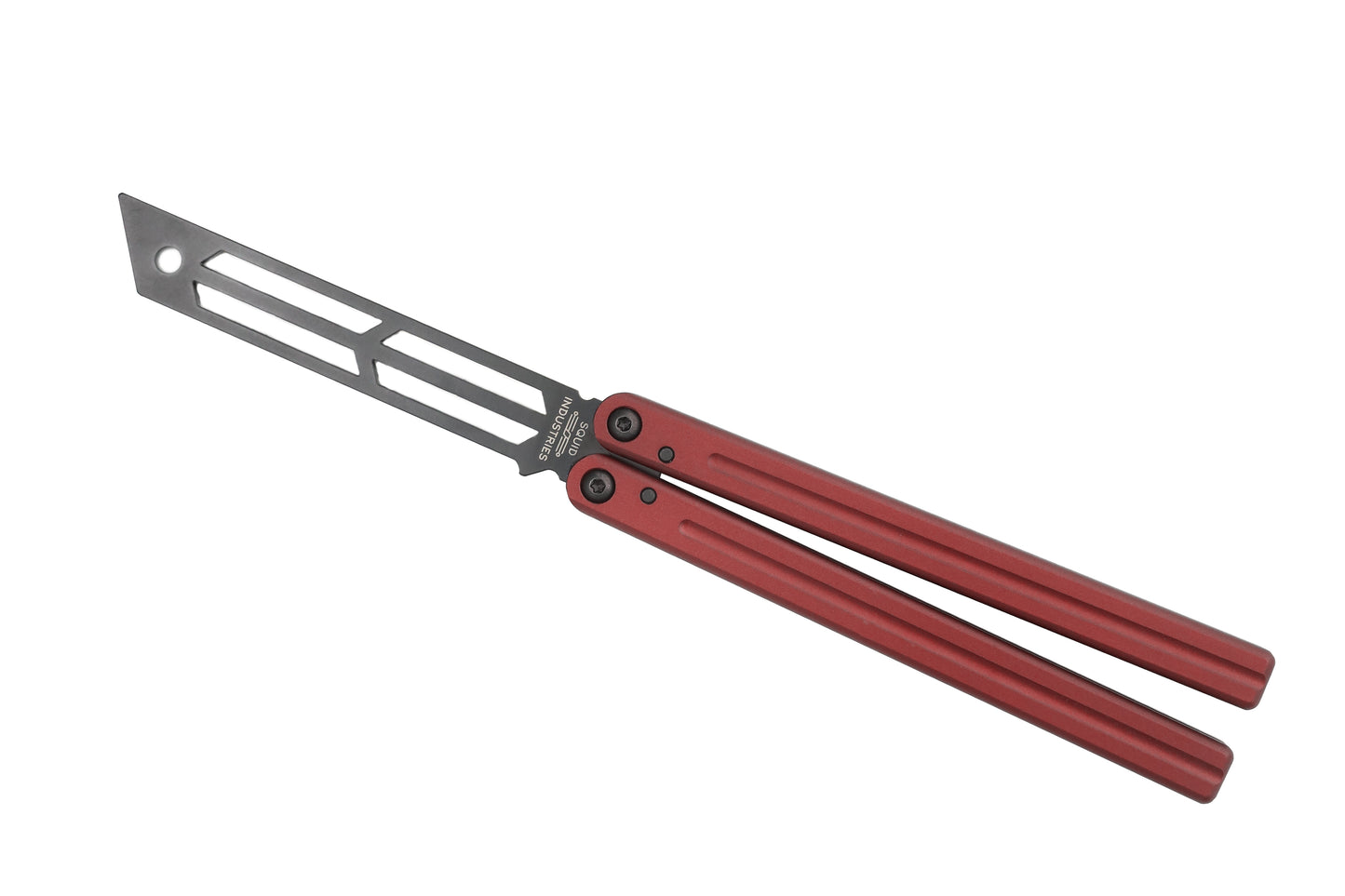 Red Triton V2 Clearance Blemished Balisong Butterfly Knife Trainer